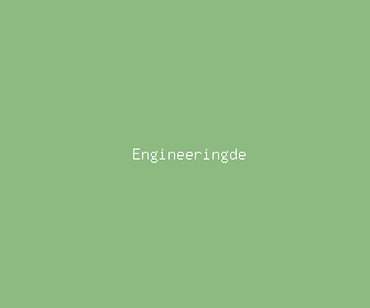  engineeringde meaning, definitions, synonyms